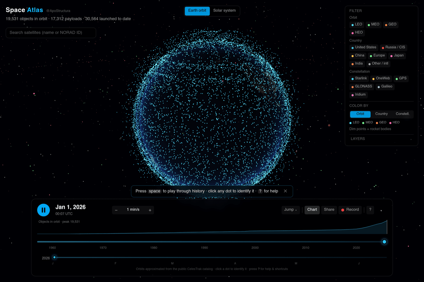 Space Atlas screenshot
